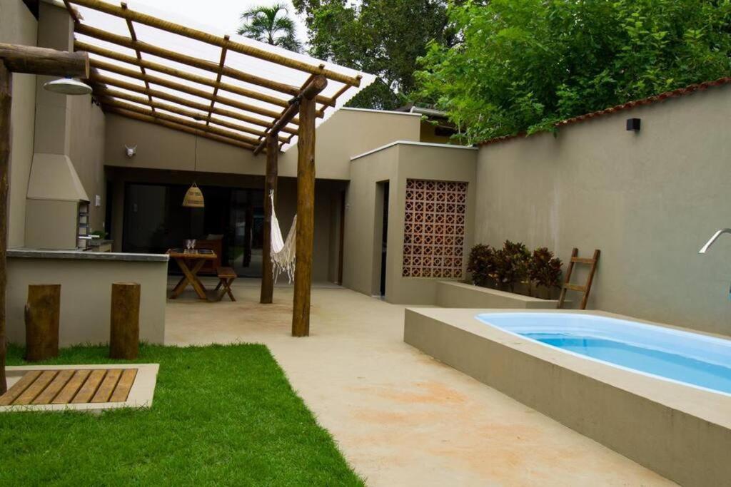 Novo-Refugio Do Arquiteto - Casa Coqueiro, 4 Minutos Caminhando Ate A Praia Sao Sebastiao  Exterior photo